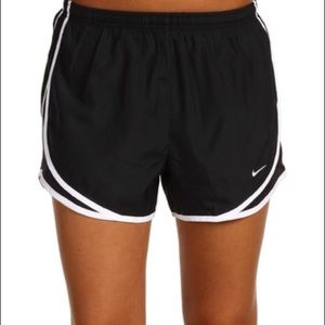 Nike Dri-Fit Black and White Running Shorts